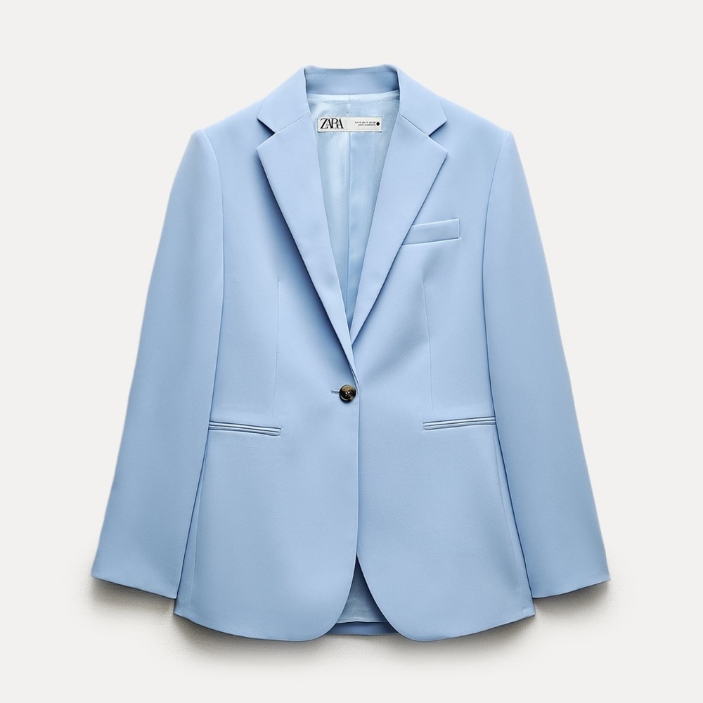 ZARA ZW COLLECTION STRAIGHT CUT JACKET